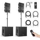 Proreck Club 8000W P.m.p.o Stereo 18-INCH Dj/powered Pa Speaker System New. Price: $1369.99.