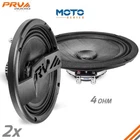 2X Prv 8" Motorcycle Speaker Waterproof 800W Ohm MT8MR400CF Neo Carbon Fiber New. Price: $250.50.