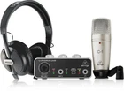 Behringer U-phoria Studio Recording/podcasting Bundle New. Price: $129.00.