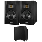 Adam Audio T-series T5V 5" 70W Nearfield Monitor, PAIR,W/T10S 10" 130W Subwoofer New. Price: $832.97.