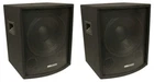 New (2) 12" Subwoofer Speakers Pair.woofer Box.dj.pa.bass Woofers.pro Audio.. Price: $199.00.