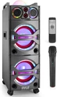 Pyle PSUFM1043BT Portable Bluetooth Loudspeaker System W/ Mic, Party Lights.. Open. Price: $209.73.