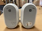 Jbl One Series 104-BT Compact Desktop Reference Monitors, Bluetooth, White,used. Price: $157.50.