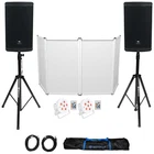 Dj Package 2) Jbl EON710 10" Active Speakers W/bluetooth+stands+facade+lights New. Price: $1195.90.