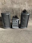 Kustom Profile System One Amp Pa KPS-PM100T, 2 KPS-LS100T W/cables Used. Price: $220.00.