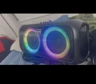 Dolphin Illuminated Boombox With Led Lights Black Multicolor New. Price: $189.00.