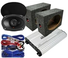 Jbl STAGE29634 Car Speaker 1500W Amplifier 2X 6X9" Box +8 Ga Kit New. Price: $219.99.