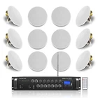 Sound Town 6-ZONE 70V/100V Amp, In-ceiling Speakers, WHITE(STCA180X12CS8N) New. Price: $1056.54.
