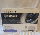 Yamaha NS-ICS600WH In-ceiling Stereo Speaker With 6.5" Dual Voice Coil Woofer New. Price: $74.95.