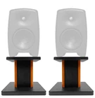 Rockville 8 Wood Studio Speaker Stands For Genelec M040 New. Price: $49.95.