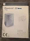 New 2X Jbl Control Contractor Series 25 Indoor/outdoor Speakers - White (pair). Price: $299.00.
