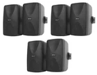 (6) Rockville WET-7020B Black 70V 5.25" Commercial Indoor/outdoor Wall Speakers New. Price: $319.85.