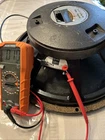 Mccauley 6342. 15 Subwoofer Speaker (similar To Jbl 2225). 400WRMS. 16 Ohm Used. Price: $185.00.