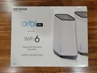 Netgear Orbi Pro Wifi 6 Tri-band Mesh System (SXK80) New. Price: $675.00.