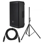 Jbl EON715 15" 1300W Powered Portable Pa Speaker (bluetooth) With Stand, Cable New. Price: $569.00.