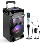 Pyle Portable Bluetooth Karaoke Speaker System-built-in Rechargeable Battery New. Price: $149.99.