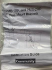 Open Box Community Pro PMB-1RR Pole Mount Bracket For Single Outdoor Loudspeaker. Price: $149.99.