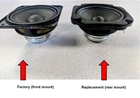 Hk Polar 12 Or 10 Replacement 3" Driver - Double The Power Handling, Aftermarket New. Price: $125.00.