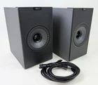 Kef Coda Wireless Hifi Speakers (pair) Dark Titanium - No Remt Good. Price: $749.99.