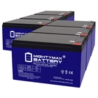 Mighty Max 12V 12AH Gel F2 Battery Replaces Maverix Usa Border 800W - 6 Pack New. Price: $179.99.