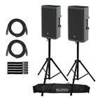 Mackie Thrash 212 12" 1300 Watt Active Powered Dj Loudspeakers Pair Package New. Price: $655.40.