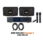 Bmb DAR-200 Mixing Amplifier W/ CSJ-10 Speakers And WH-210 Wireless Mic New. Price: $1699.00.