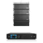 Mode Audio Line Array Set 4XDUAL Speakers, 1 AMPLIFIER(FL-28X4TTM8) New. Price: $8344.44.