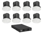 (8) Jbl Control 424C/T 4" Commercial 70V Ceiling Speakers+crown Amp Restaurant New. Price: $2722.95.
