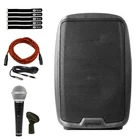 Gemini AS-2112BT 12" Active/powered Portable Dj Party Speaker Cover Mic ... New. Price: $194.40.