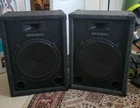 Optimus Pa Band/dj Speakers 15'' Woofer Used. Price: $299.00.