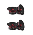 4X DS18 PRO-X6.4BM 6.5" Midrange Speakers 500W Max Loudspeaker With Bullet Ohm New. Price: $196.95.