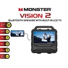 Monster Vision 2 Portable Bluetooth Speaker And Built-in 15.6" Lcd Tv, 1080P Fhd New. Price: $279.00.