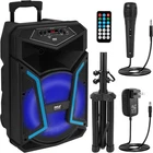 Pyle PPHP122SM 800W Portable Bluetooth Pa Speaker System - Black (open Box) New. Price: $94.99.