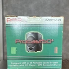 Paso PROCAST50 WPCS50 Uhf Ir Portable Sound System Black Model Mpn Used. Price: $60.00.