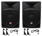 Pair Rockville Gig RPG15 15" Powered Active 2000 Watt 2-WAY Dj Speakers New. Price: $494.90.