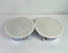 Lot Of Qsc AD-CI52ST 5.25" Shallow Can 70/100V In-ceiling Speakers W/ Bracket Used. Price: $125.00.