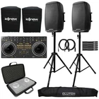 Pioneer DDJ-REV1 Scratch Style 2-CHANNEL Controller 15" Speakers Pack New. Price: $825.40.