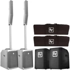 Electro-voice Evolve 50 Bluetooth White Column Pa Systems W/ Subwoofer Covers New. Price: $3816.40.