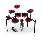 Alesis Nitro Max 8PIECE Electronic Drum Set With Bluetooth And Bfd Sounds Red New. Price: $399.00.
