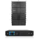 Mode Audio Line Array Set 4XDUAL Speakers, Amplifier (FL-10.2X4TTM12) New. Price: $12271.44.