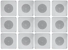 (12) Rockville MS81 Metal 8" 70V Commercial Background Music Pa Ceiling Speakers New. Price: $334.70.