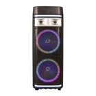 Supersonic 2X12 Rechargeable Party Speaker +bluetooth/usb/sd/fm/aux IQ-6612DJBT New. Price: $209.99.
