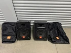 Jbl Speakers MR802 Series 12" (pair) Stage Music Concert Used. Price: $249.99.