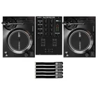 Reloop RP-7 7" Dj Turntable System Pair RMX-10BT Mixer Pack New. Price: $1399.97.