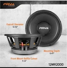 Prv Audio 12MR2000X Inch 8 Ohm Professional Midrange Driver Used. Price: $200.00.