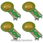 Diaphragm For Cerwin Vega H25 H-25 HO25, HO-25 Horn Driver Speaker Repair 4 Pack New. Price: $79.80.