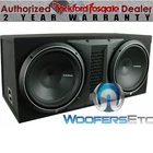 Rockford Fosgate P3-2X12 12" 2400W Dual Loaded Subwoofers Bass Speakers Box New. Price: $789.99.