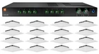 Jbl CSMA280 Commercial AMPLIFIER+16 Office/restaurant Drop Ceiling Tile Speakers New. Price: $2302.59.