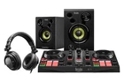 Hercules Dj Learning Kit MK2 W/ Controller, Speakers, Headphones, And Software New. Price: $319.99.