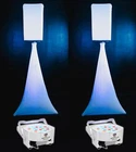 Rockville White 12" Pa Dj Speaker Covers+scrims+stands+lights 4 Wedding Church New. Price: $273.65.